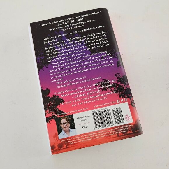 NEW Everyone Here Is Lying Shari Lapena New York Times Bestseller Novel Book - Picture 2 of 4